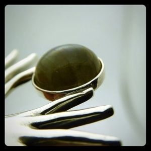 Vintage Gypsy Fortune Teller -925s & Labradorite